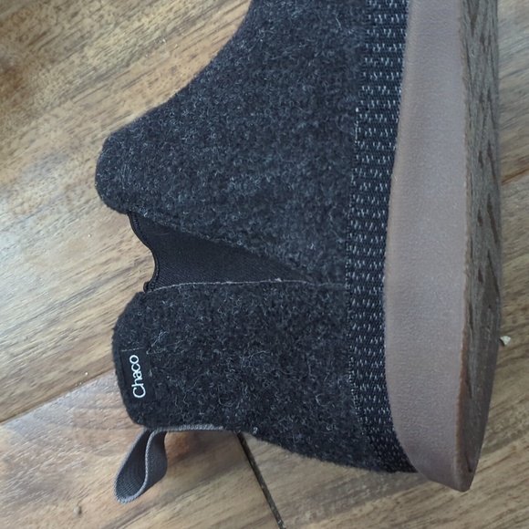 New Chaco Revel Chelsea V Shoe Black - Picture 7 of 9